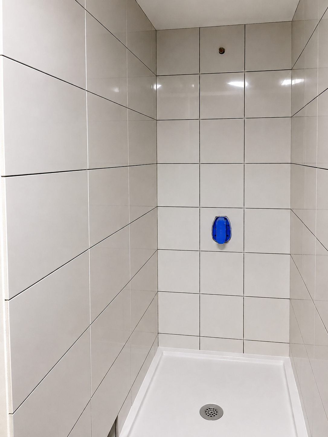 simple shower tiling