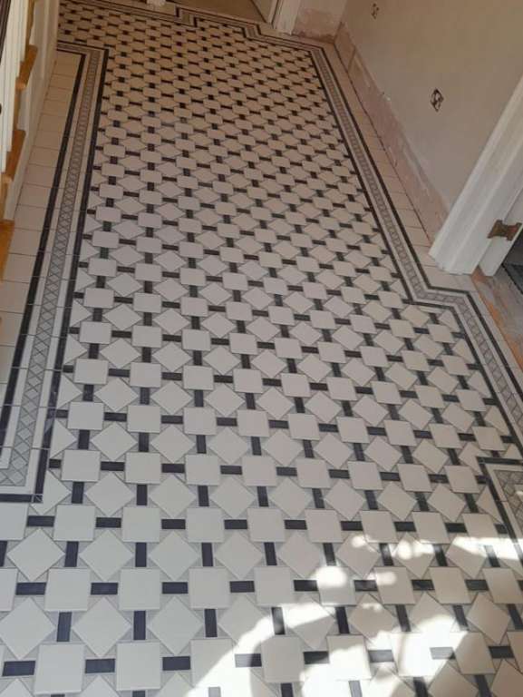 victorian floor tiling London