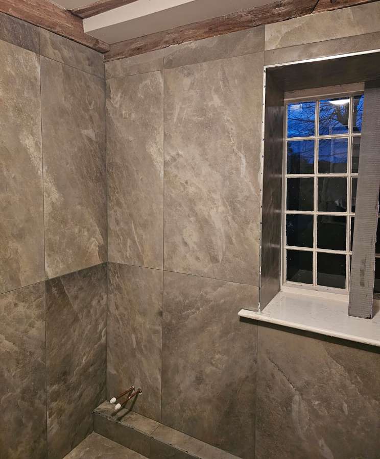 wet room tiling