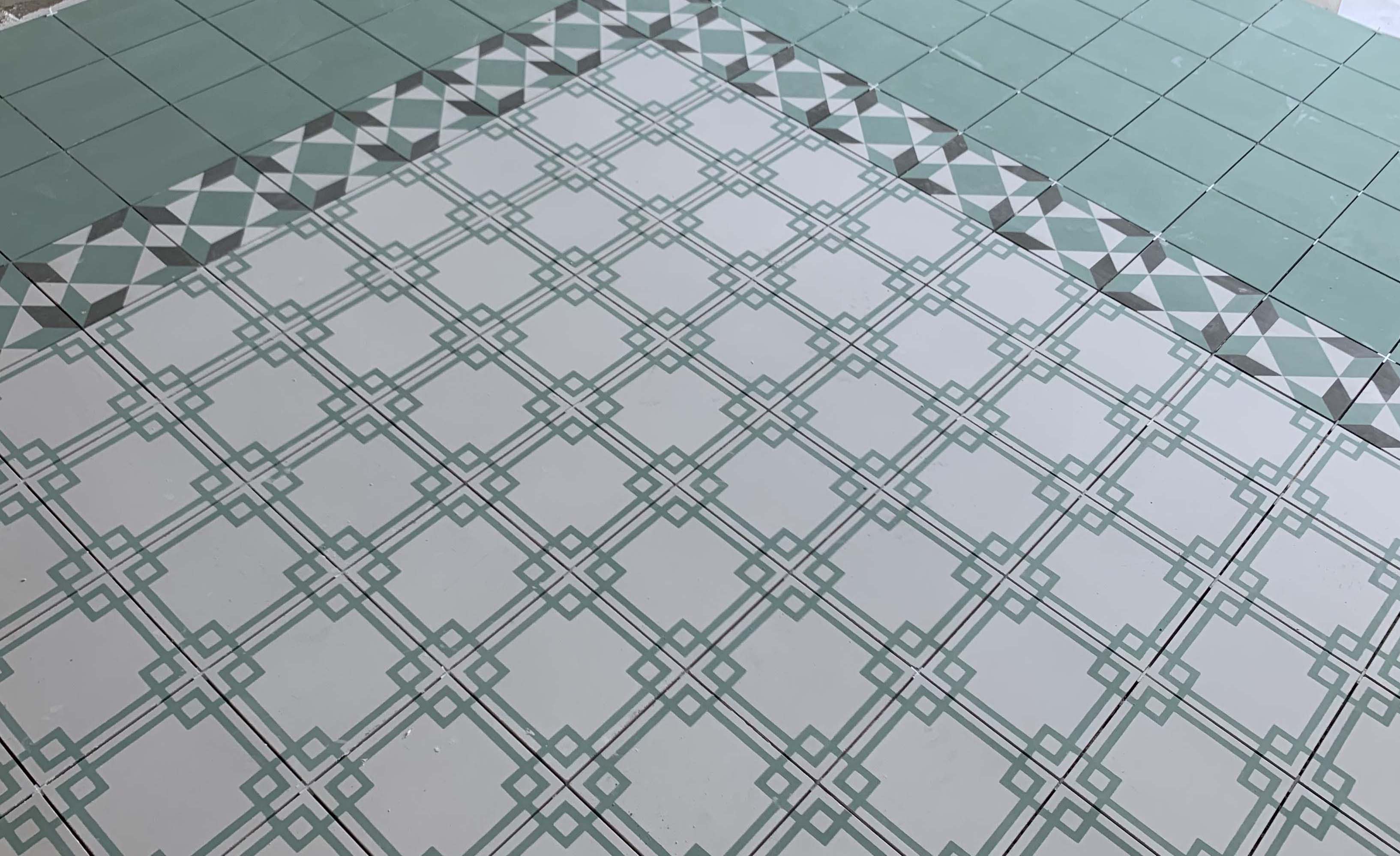 floor tiling