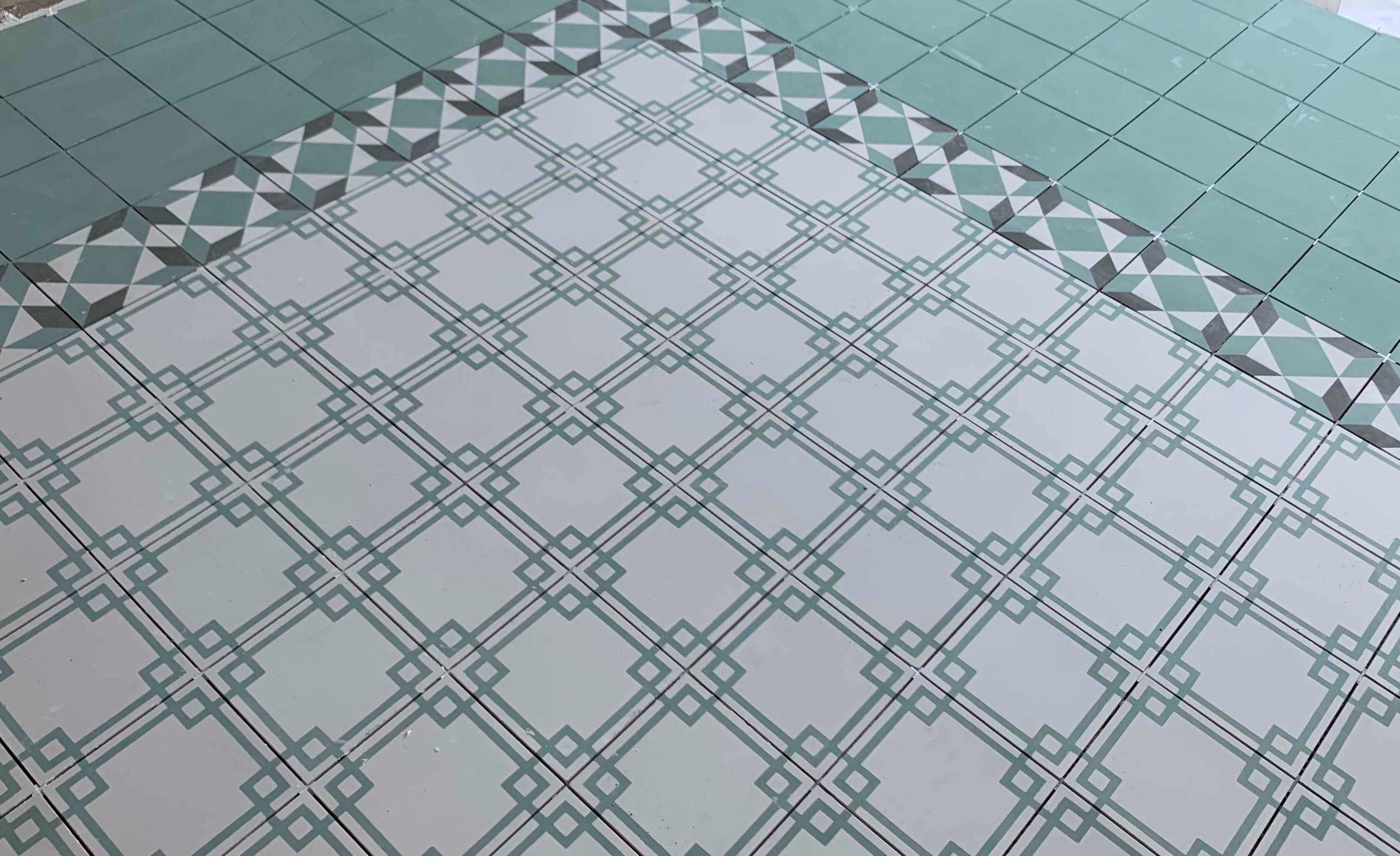 floor tiling